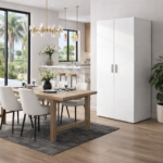 armario laura modelo dos puertas color blanco salón