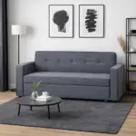 sofá cama dax color gris salón