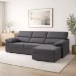 sofá modelo rubén color gris oscuro