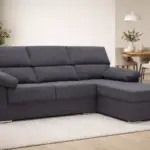 sofá modelo rubén color gris salón