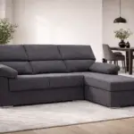 sofá modelo rubén salón oscuro